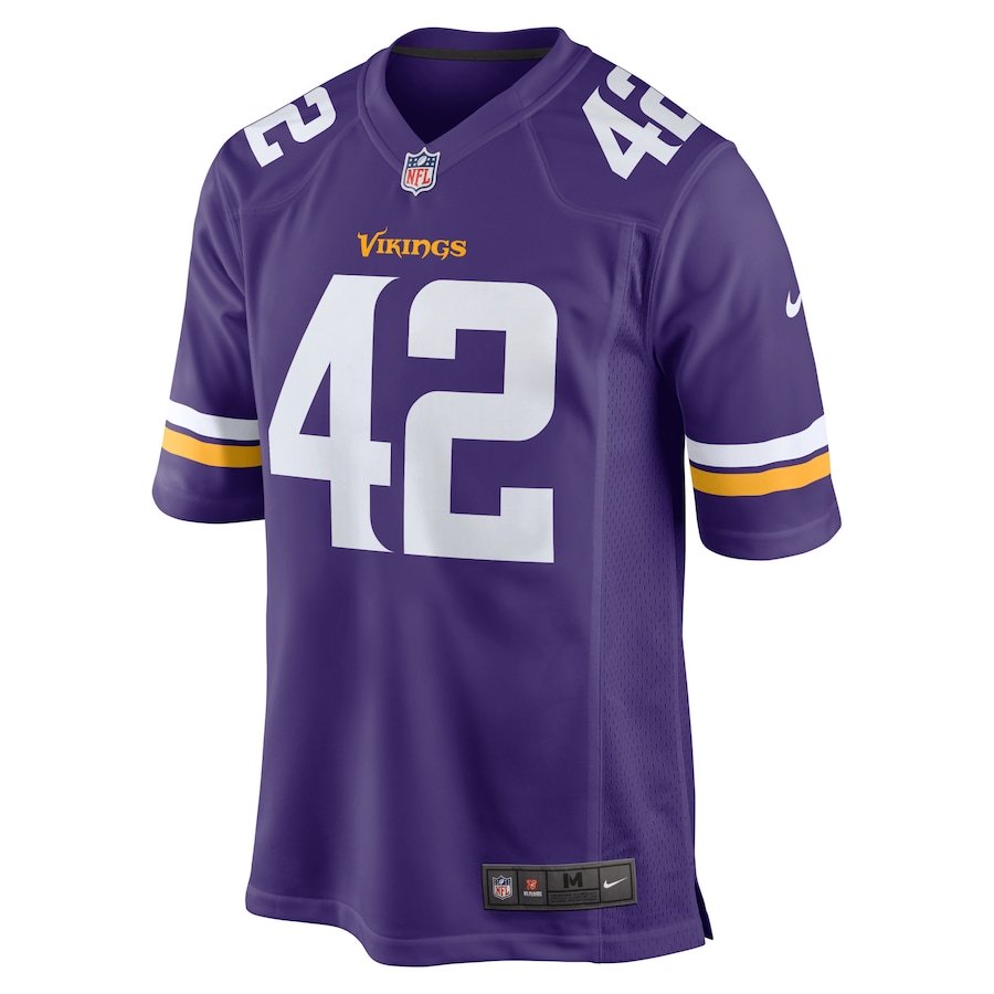 Andrew DePaola Minnesota Vikings Game Jersey - Purple