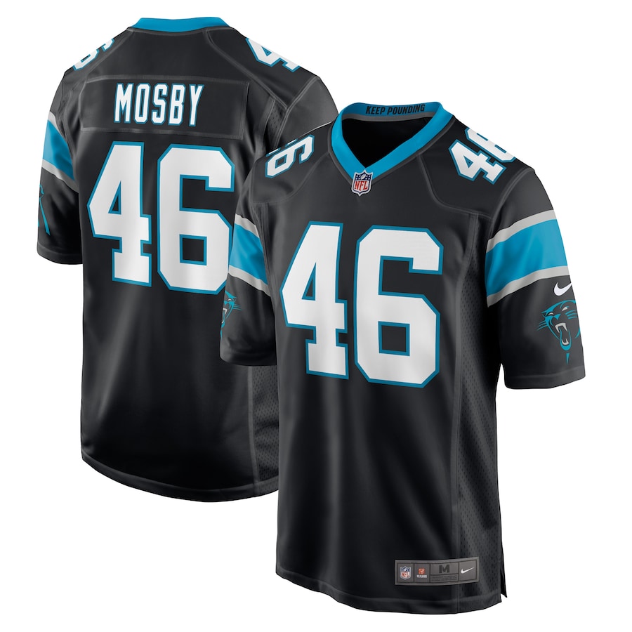 Arron Mosby Carolina Panthers Nike Game Player Jersey - Black