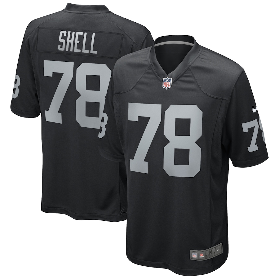 Art Shell Las Vegas Raiders Nike Game Retired Player Jersey - Black