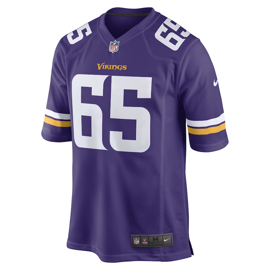 Austin Schlottmann Minnesota Vikings Game Player Jersey - Purple