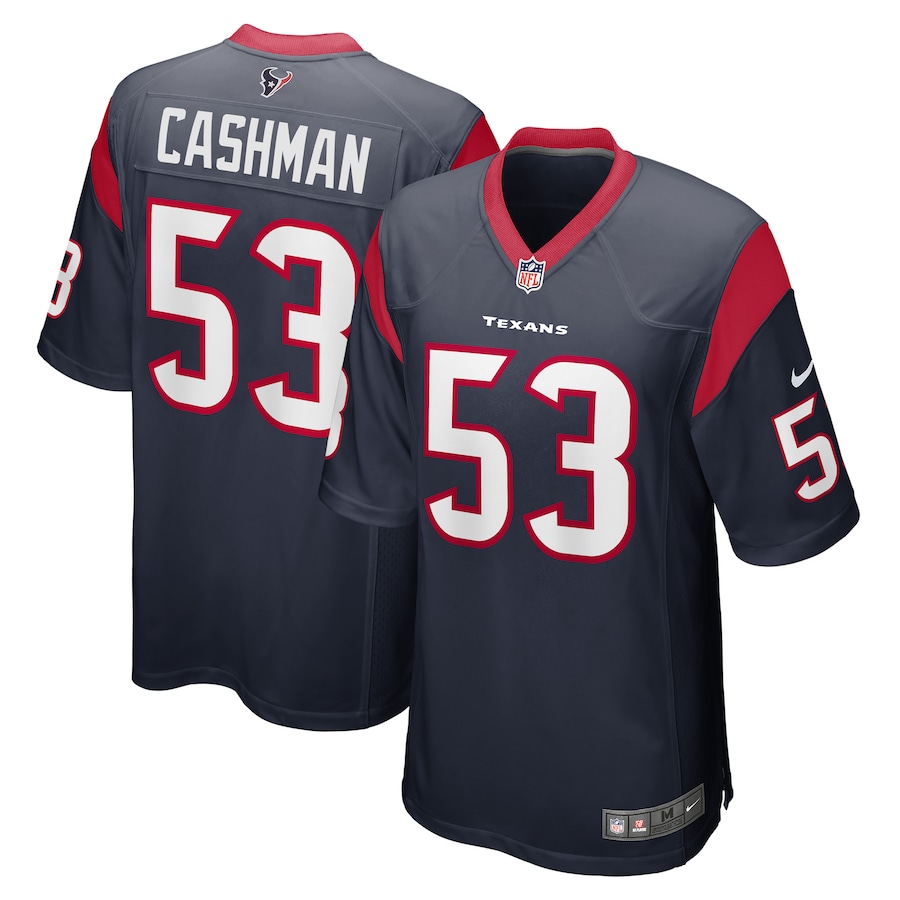 Blake Cashman Houston Texans Nike Game Player Jersey - Navy