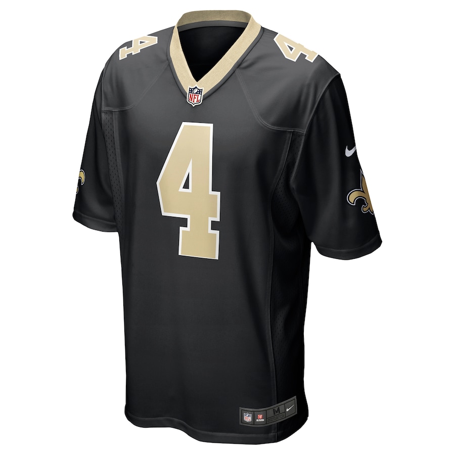 Blake Gilikin New Orleans Saints Game Player Jersey - Black