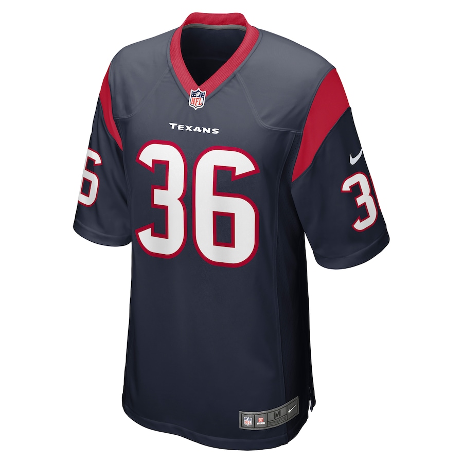 Brandon Hill Houston Texans Team Game Jersey - Navy