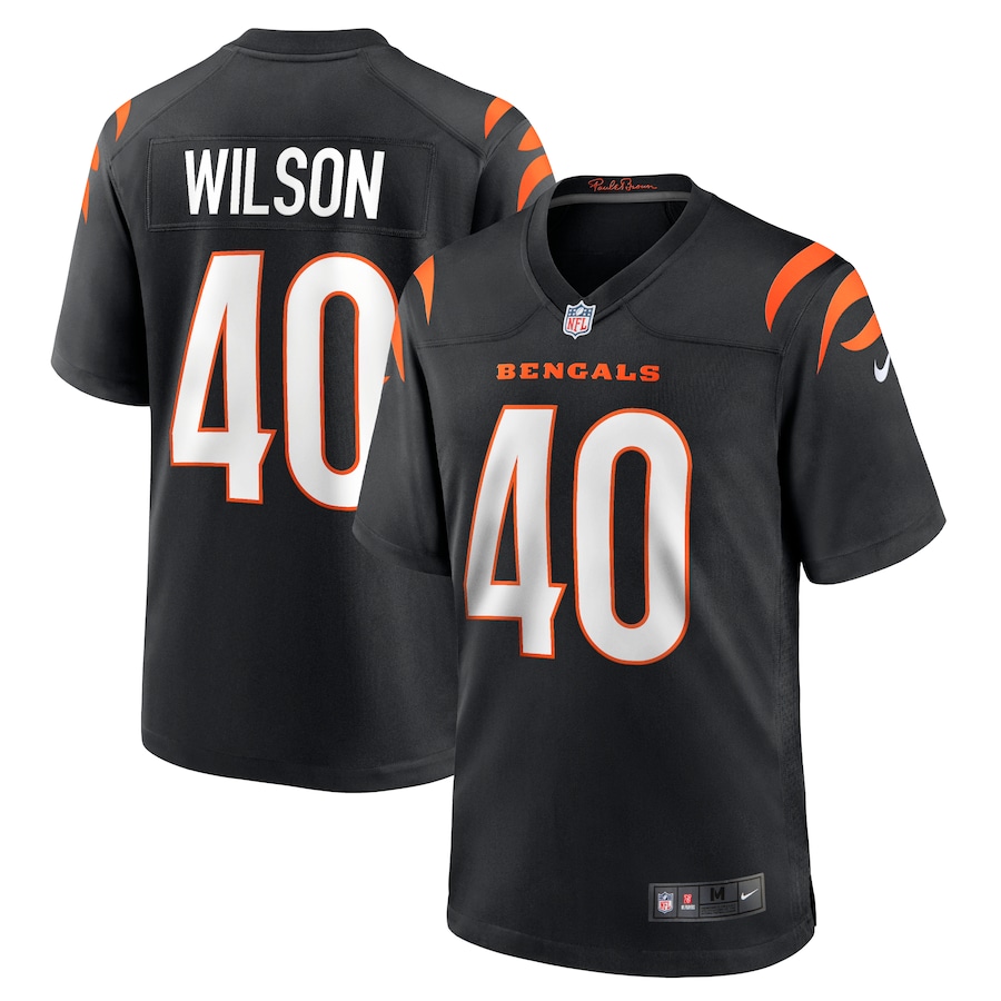 Brandon Wilson Cincinnati Bengals Nike Game Jersey - Black