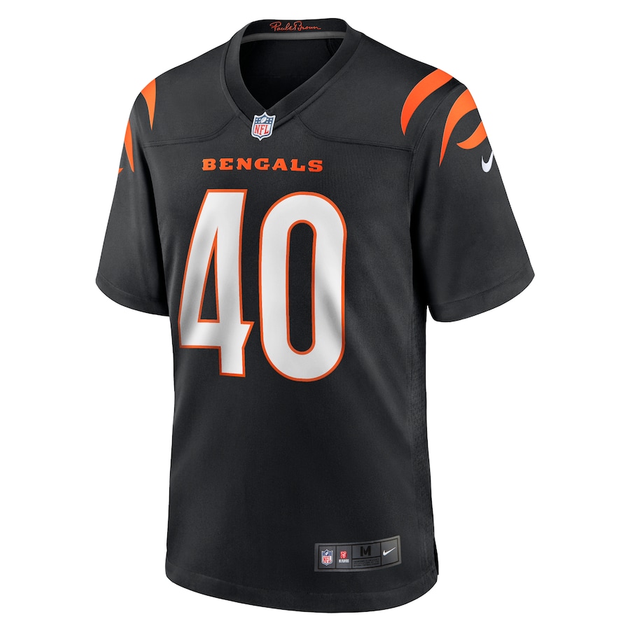 Brandon Wilson Cincinnati Bengals Game Jersey - Black