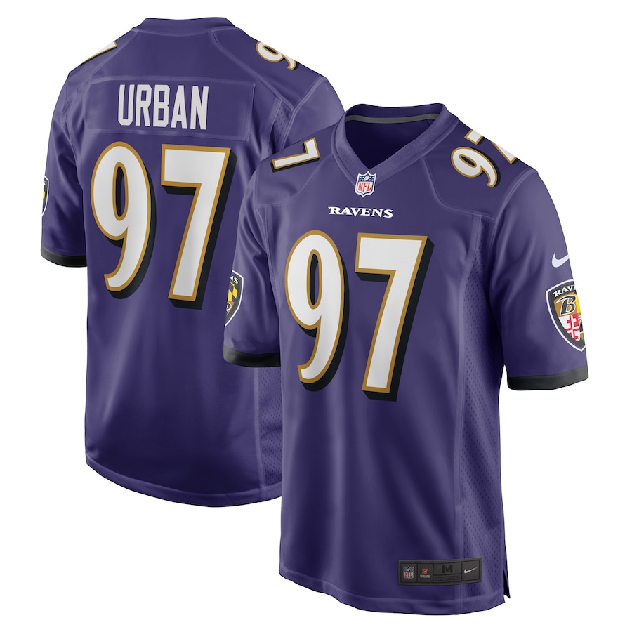 Brent Urban Baltimore Ravens Nike Game Player Jersey - Purple