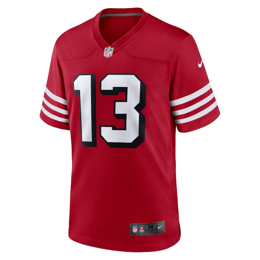 Brock Purdy San Francisco 49ers Alternate Game Player Jersey - Scarlet