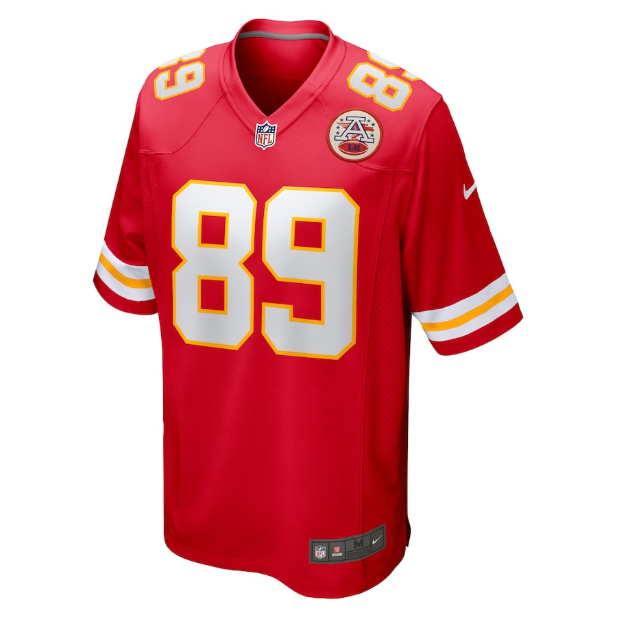 Bryan Edwards Kansas City Chiefs Home Game Player Jersey - Red