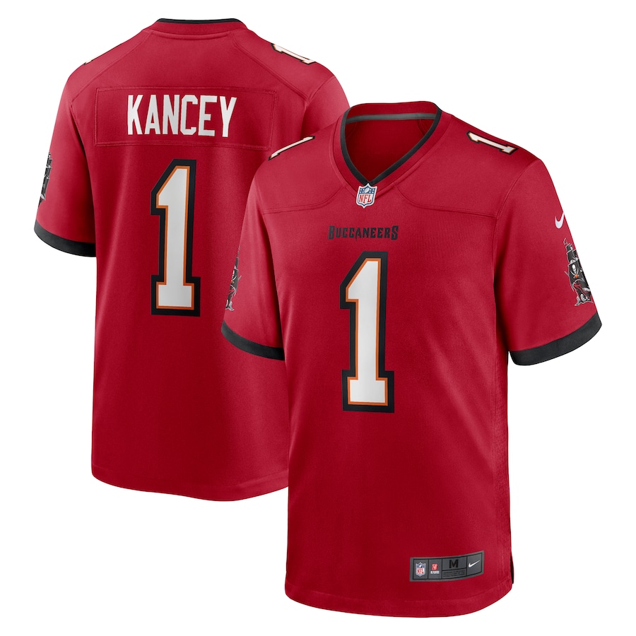 Calijah Kancey Tampa Bay Buccaneers Nike 2023 NFL Draft First Round Pick Game Jersey - Red