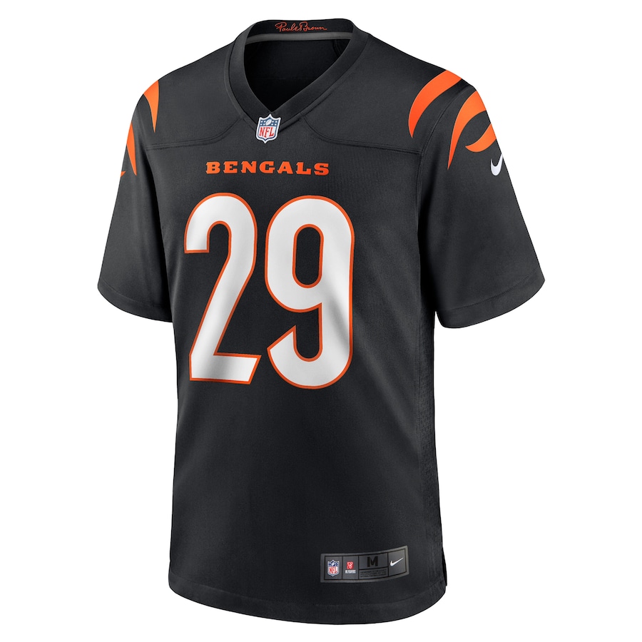 Cam Taylor Britt Cincinnati Bengals Game Player Jersey - Black