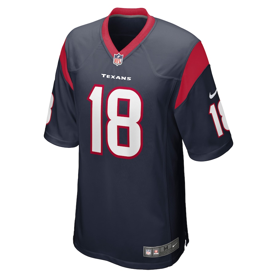 Case Keenum Houston Texans Team Game Jersey - Navy