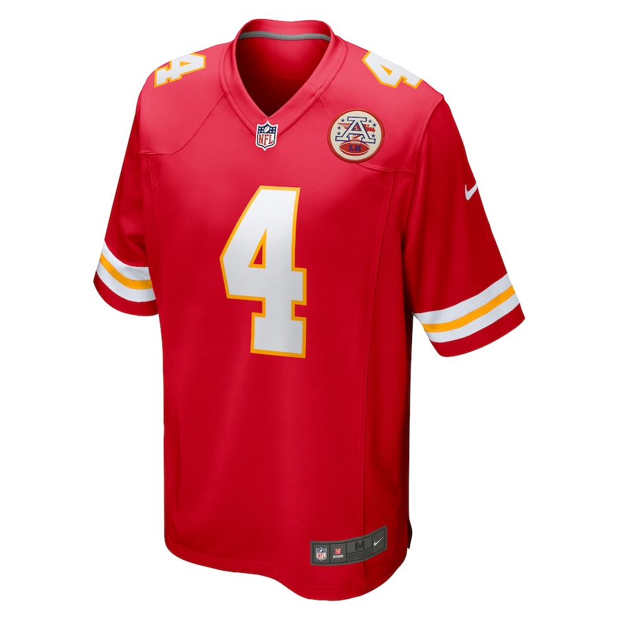 Chad Henne Kansas City Chiefs Game Jersey - Red