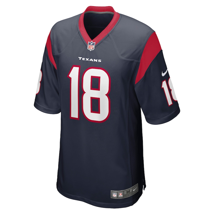 Chris Conley Houston Texans Game Jersey - Navy