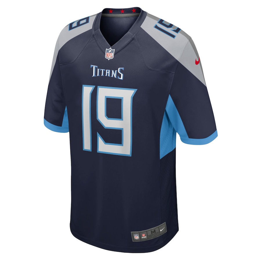 Chris Conley Tennessee Titans Home Game Player Jersey - Navy