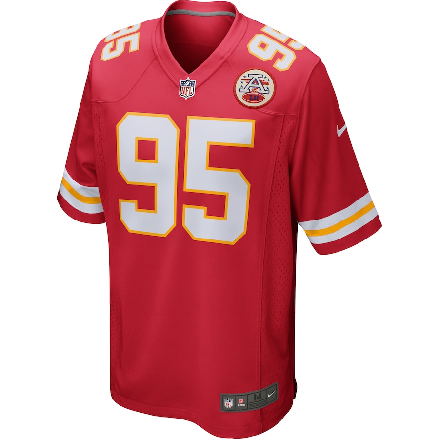 Chris Jones Kansas City Chiefs Game Jersey - Red