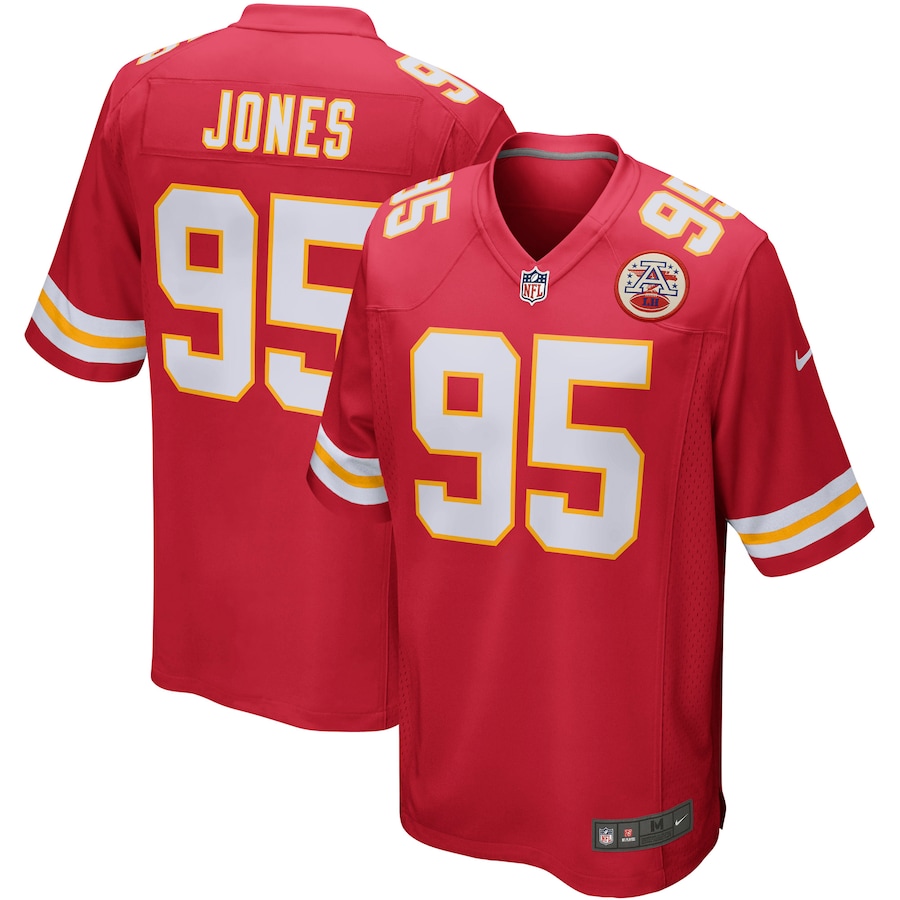 Chris Jones Kansas City Chiefs Nike Player Game Jersey - Red