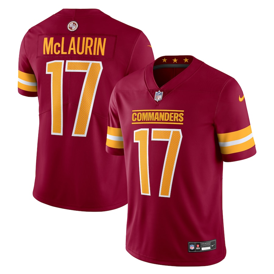 Terry McLaurin Washington Commanders Nike Vapor Untouchable Limited Jersey - Burgundy