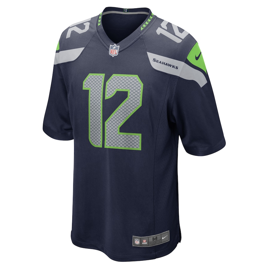 12th Fan Seattle Seahawks Game Team Jersey - College Navy