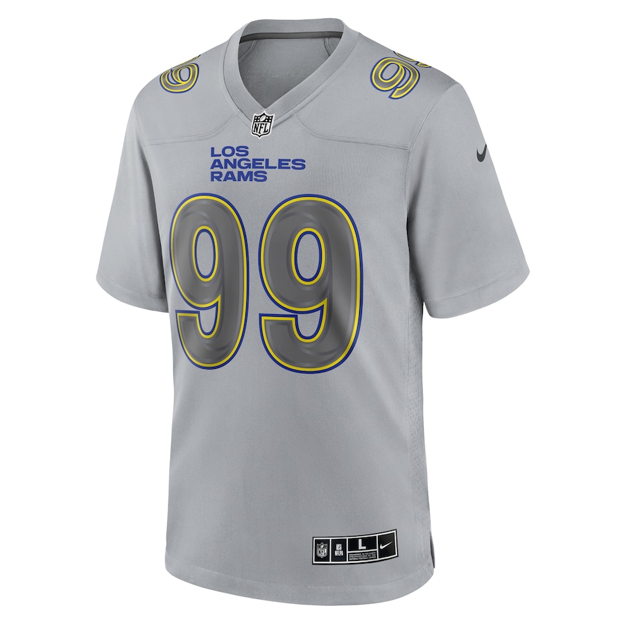 Aaron Donald Los Angeles Rams Atmosphere Fashion Game Jersey - Gray