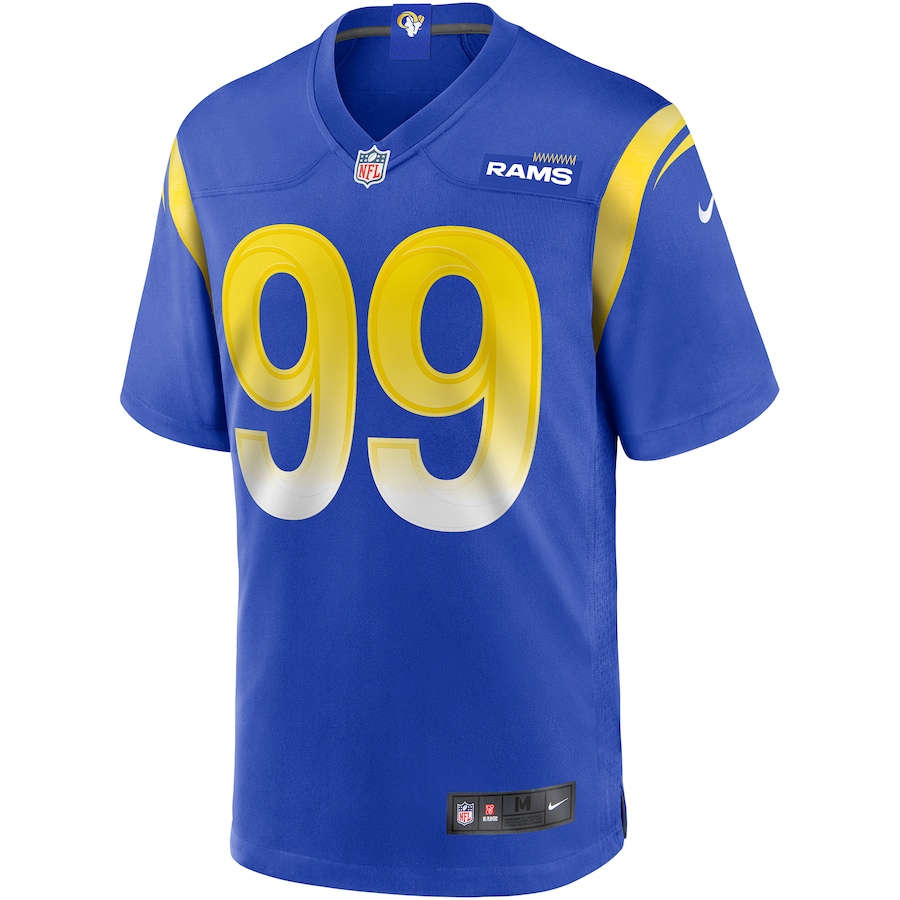 Aaron Donald Los Angeles Rams Game Player Jersey - Royal