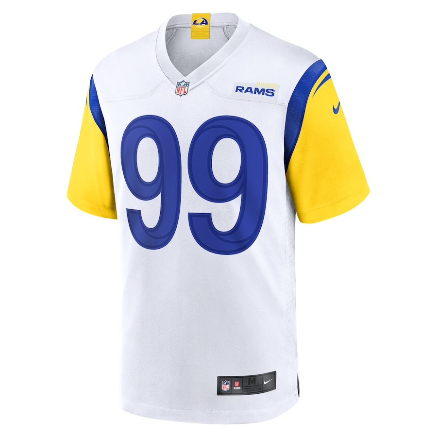 Aaron Donald Los Angeles Rams Alternate Player Game Jersey - White