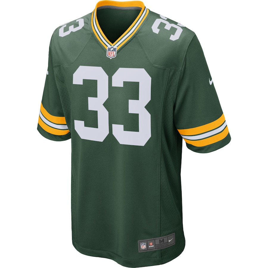 Aaron Jones Green Bay Packers Game Jersey - Green