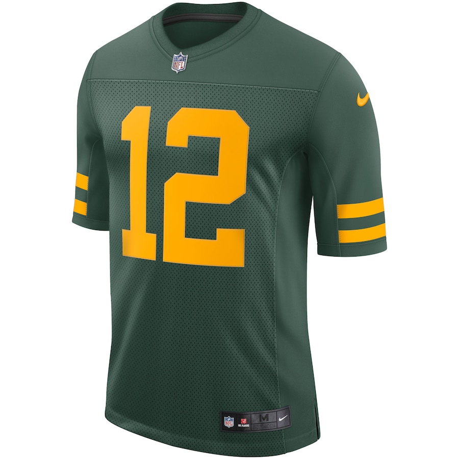 Aaron Rodgers Green Bay Packers Alternate Vapor Limited Player Jersey - Green