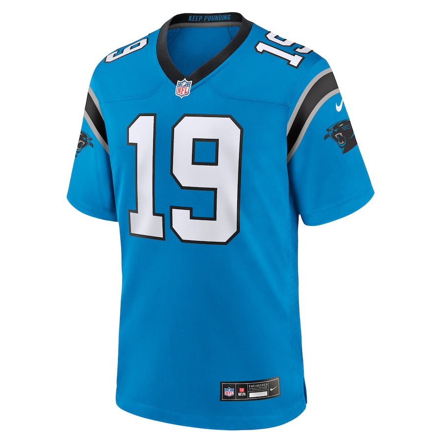 Adam Thielen Carolina Panthers Alternate Game Jersey - Blue