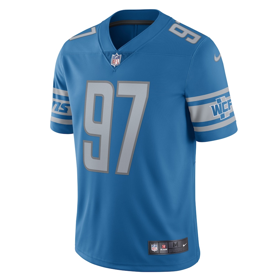 Aidan Hutchinson Detroit Lions Team Vapor Limited Jersey - Blue