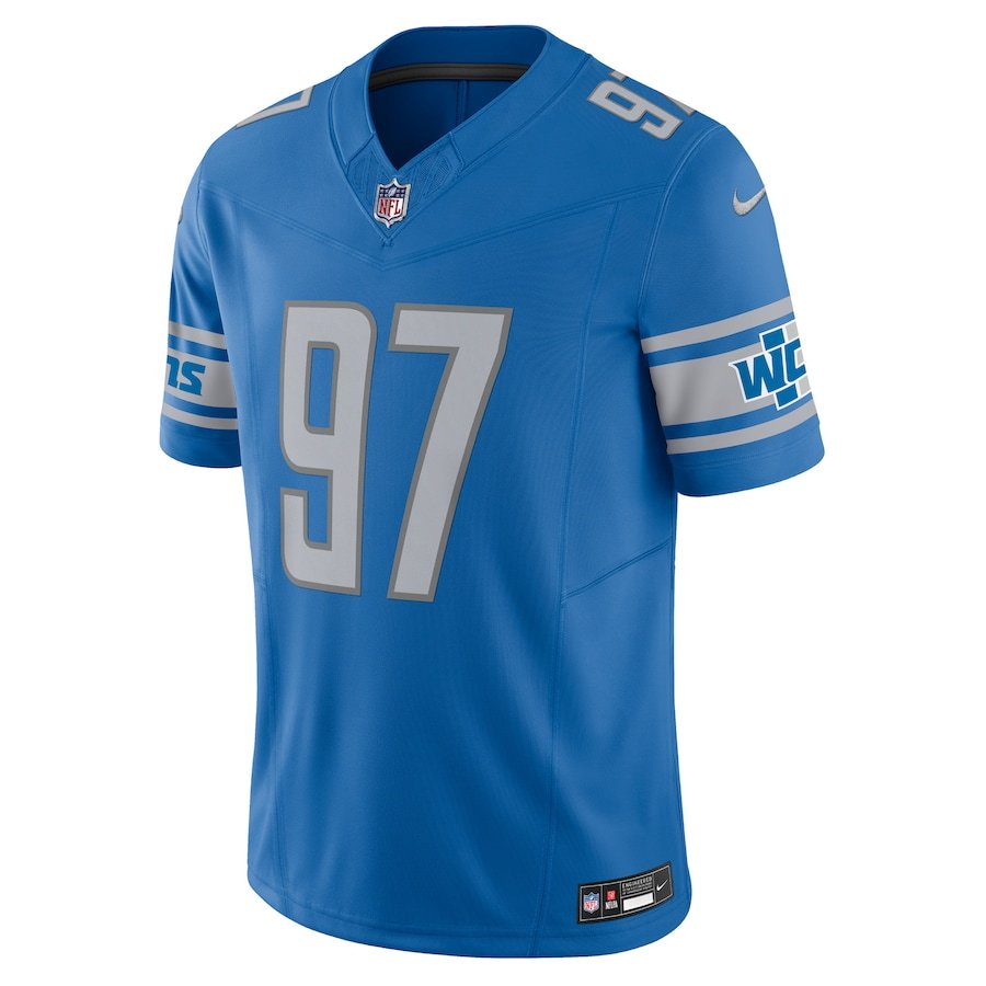 Aidan Hutchinson Detroit Lions Vapor F.U.S.E. Limited Jersey - Blue