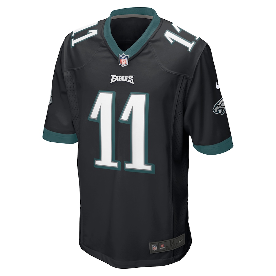 A.J. Brown Philadelphia Eagles Game Jersey - Black