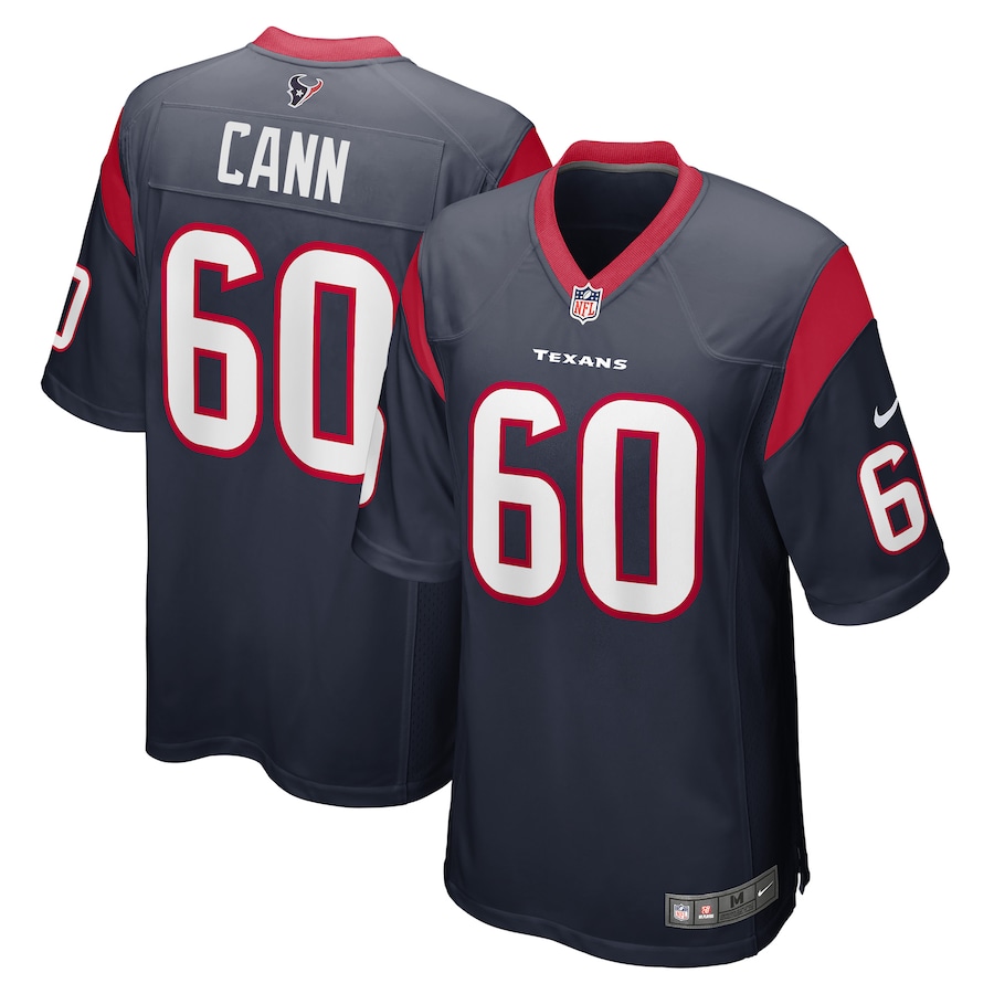 A.J. Cann Houston Texans Nike Game Player Jersey - Navy