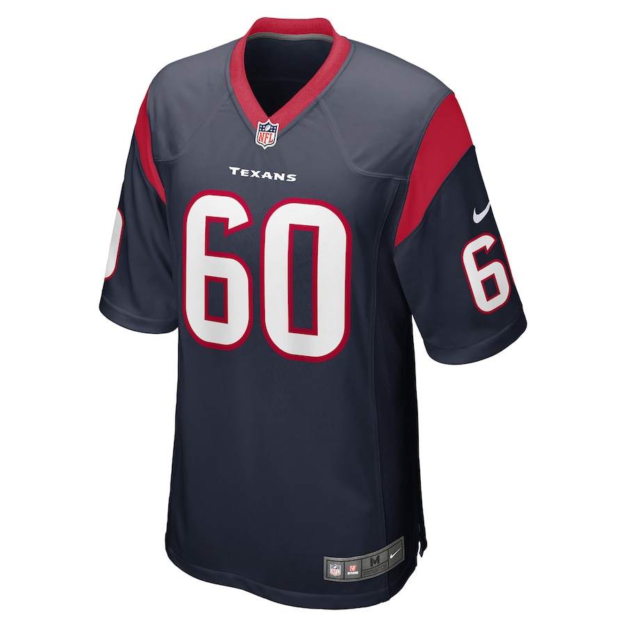 A.J. Cann Houston Texans Game Player Jersey - Navy