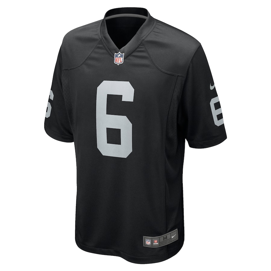 AJ Cole Las Vegas Raiders Game Jersey - Black