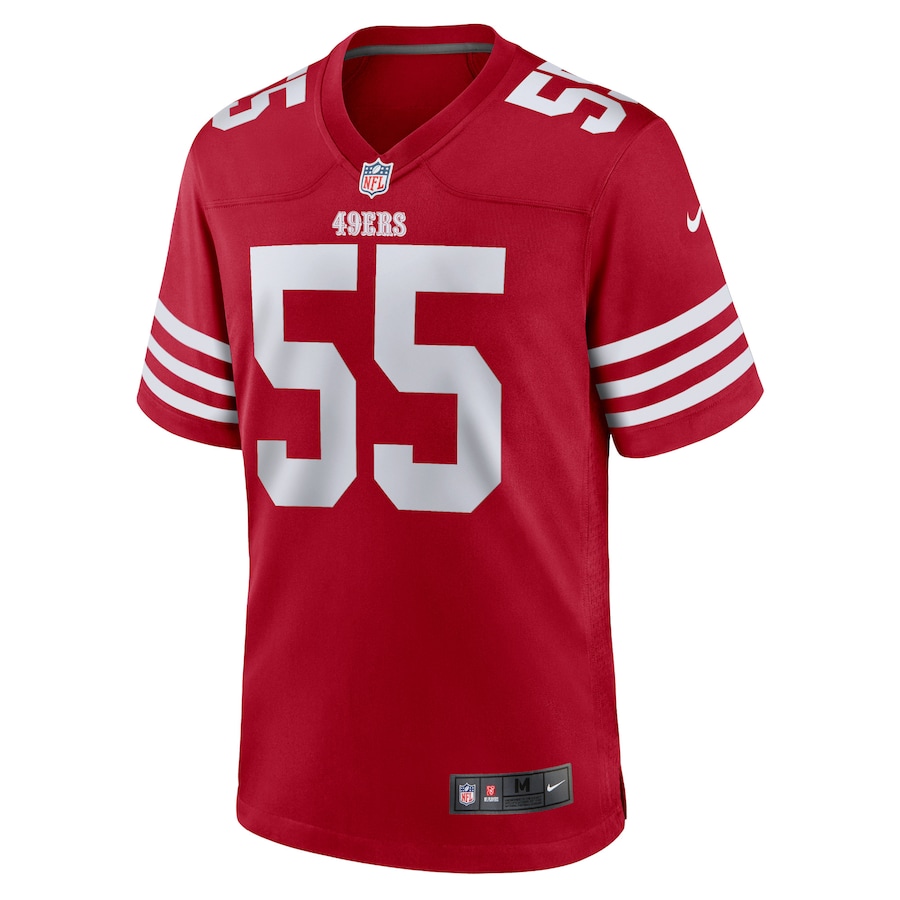 Akeem Spence San Francisco 49ers Home Game Player Jersey - Scarlet