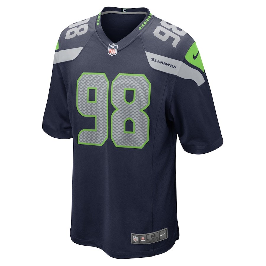 Alton Robinson Seattle Seahawks Game Jersey - College Navy