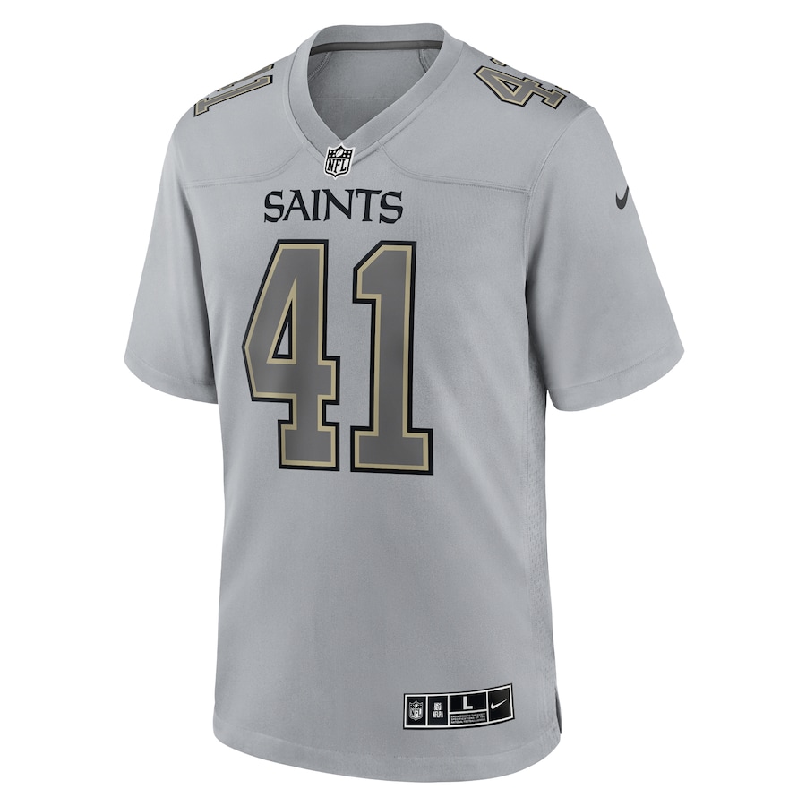 Alvin Kamara New Orleans Saints Atmosphere Fashion Game Jersey - Gray