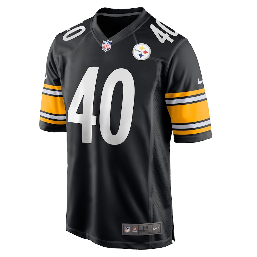 Andrew Adams Pittsburgh Steelers Game Player Jersey - Black