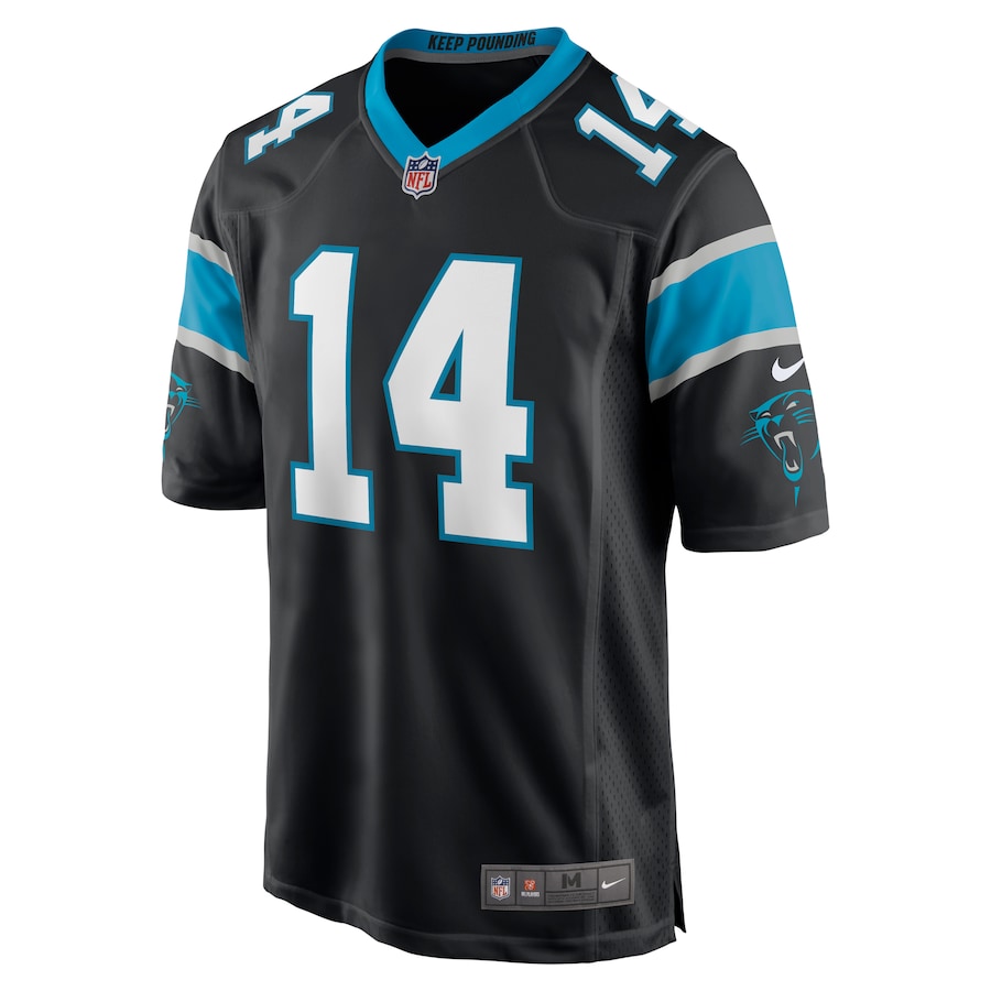 Andy Dalton Carolina Panthers Game Player Jersey - Black