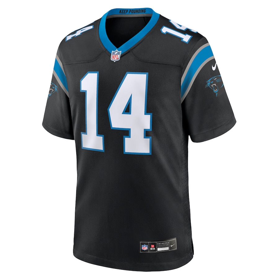 Andy Dalton Carolina Panthers Team Game Jersey - Black