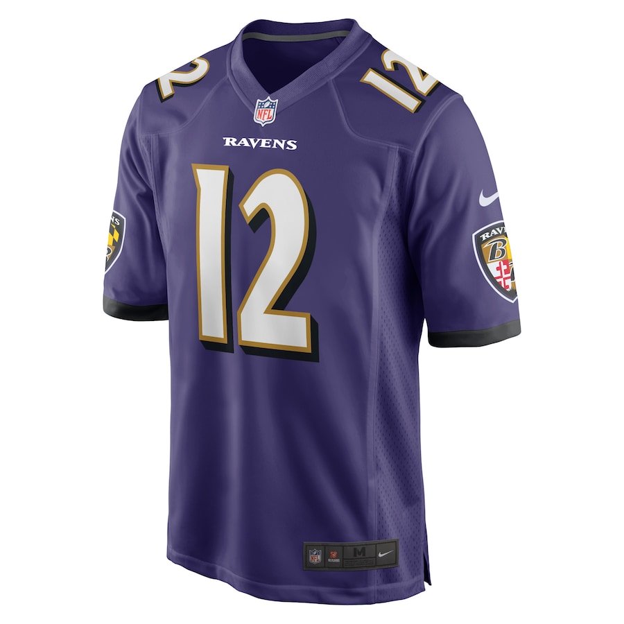 Anthony Brown Baltimore Ravens Player Game Jersey - Purple