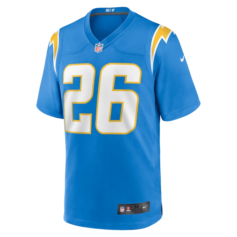 Asante Samuel Jr. Los Angeles Chargers Game Player Jersey - Powder Blue