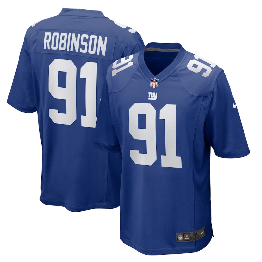 A'Shawn Robinson New York Giants Nike Team Game Jersey - Royal