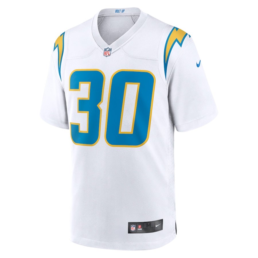 Austin Ekeler Los Angeles Chargers Game Jersey - White