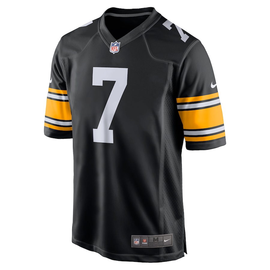 Ben Roethlisberger Pittsburgh Steelers Alternate Game Jersey - Black