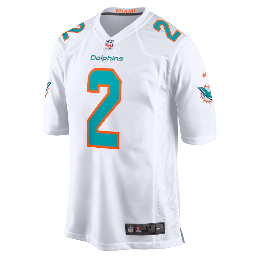 Bradley Chubb Miami Dolphins Game Player Jersey - White