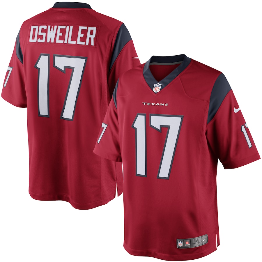 Brock Osweiler Houston Texans Nike Limited Jersey - Red