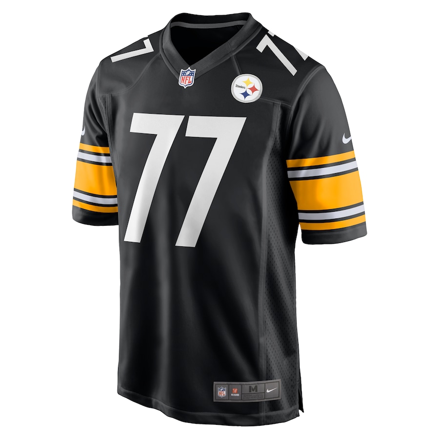 Broderick Jones Pittsburgh Steelers 2023 NFL Draft First Round Pick Game Jersey - Black