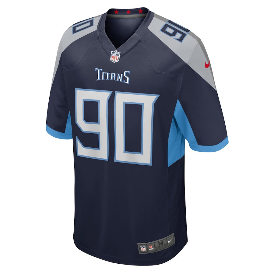 DaQuan Jones Tennessee Titans Game Jersey - Navy