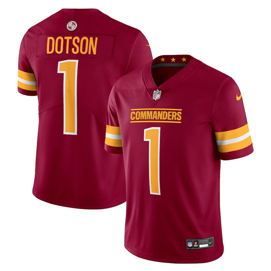 Jahan Dotson Washington Commanders Nike Vapor Untouchable Limited Jersey - Burgundy